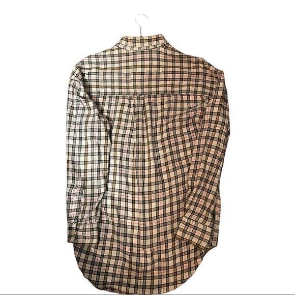 Chaps plaid light flannel type button down shirt - Picture 5 of 5
